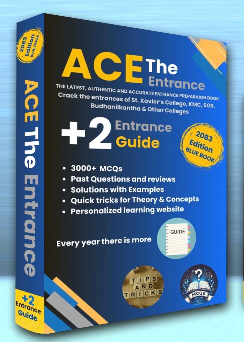 ACE The Entrance: +2 Entrance Guide (2083 Edition BLUE BOOK) by